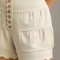 Georgia Ecru Shorts