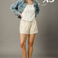Georgia Ecru Shorts