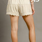 Georgia Ecru Shorts