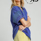 Gwen Blue Top