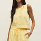 Z SUPPLY Sun Seeker Twill Cropped Tank