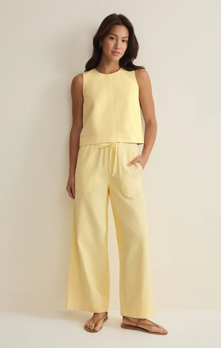 Z SUPPLY Sun Seeker Twill Cropped Tank