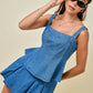 Dasha Denim Set Top