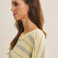 Izzy Lemon and Blue Top