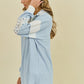 Lucy Blue Floral Sweatshirt