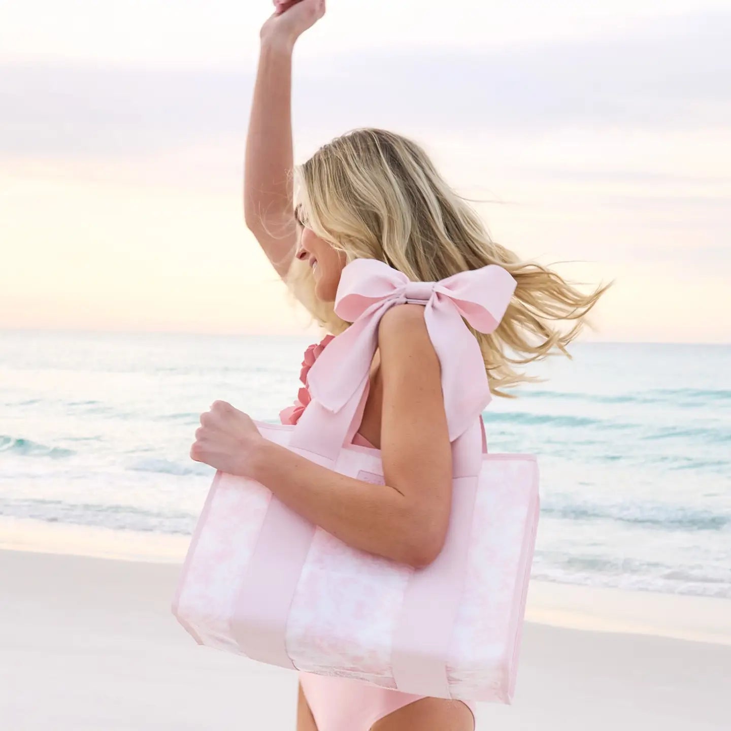 Case-Mate Jelly Tote w/ Phone Pouch -  Afternoon Rose Bow