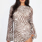 Betty Zebra Dress