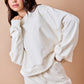 Dawn Mockneck Set Top Ivory