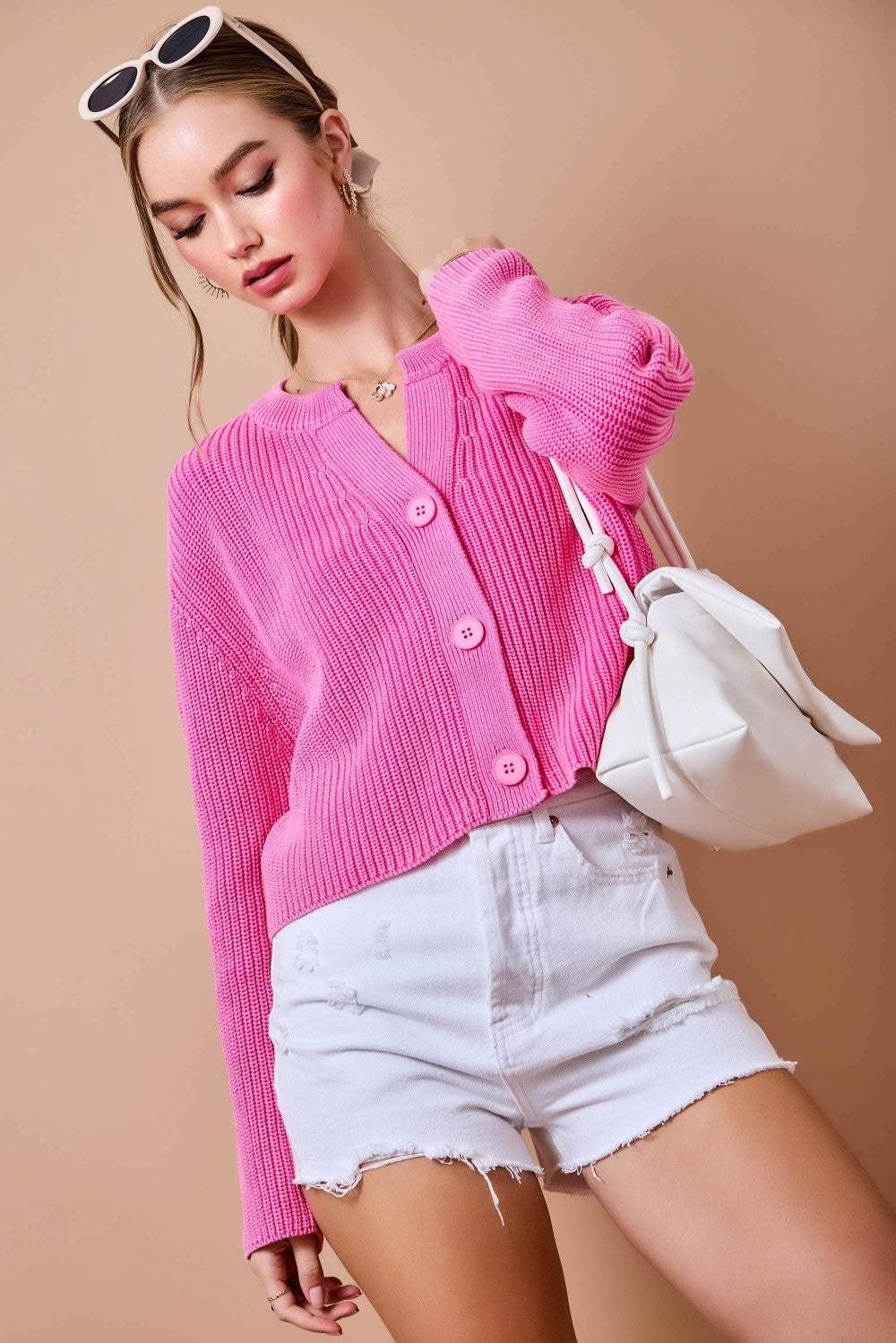 Desiree Pink Cardigan