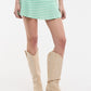 Sky Green Striped Set Bottoms
