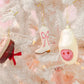 Cowboy Boot Christmas Ornament with Glitter Pink Bow
