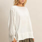 Heather Long Sleeve Ivory
