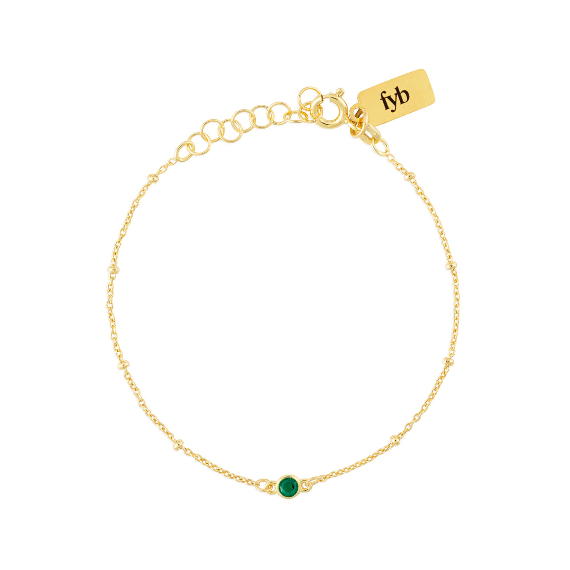 Birthstone bracelet