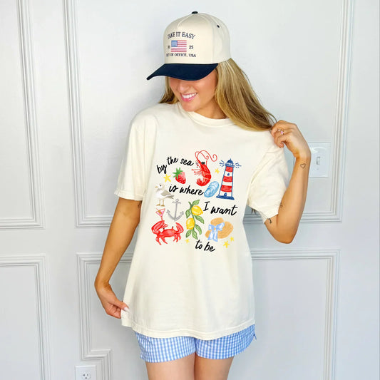 By The Sea Tee