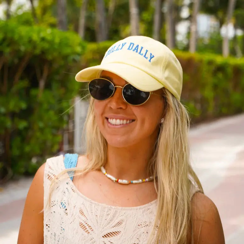 Dilly Dally - Butter Yellow Dad Cap