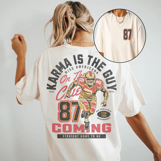 Karma Is the Guy On the Chiefs Tshirt
