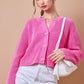 Desiree Pink Cardigan