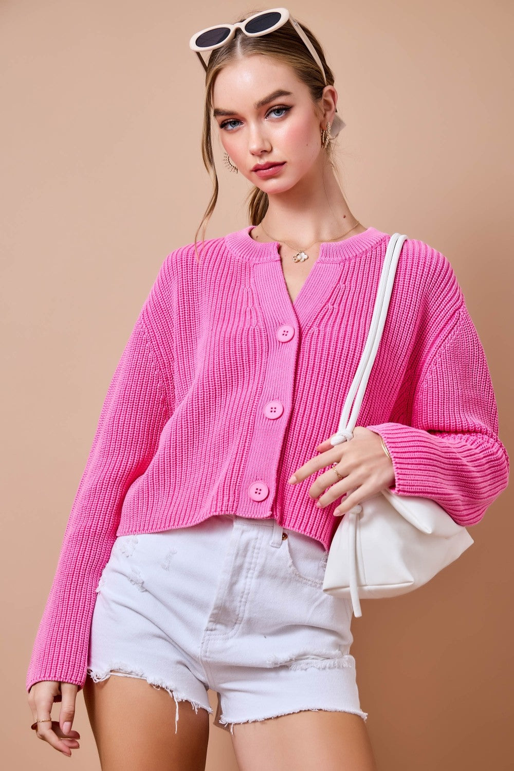 Desiree Pink Cardigan