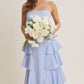 Imani Blue Linen Maxi Dress
