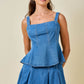 Dasha Denim Set Top