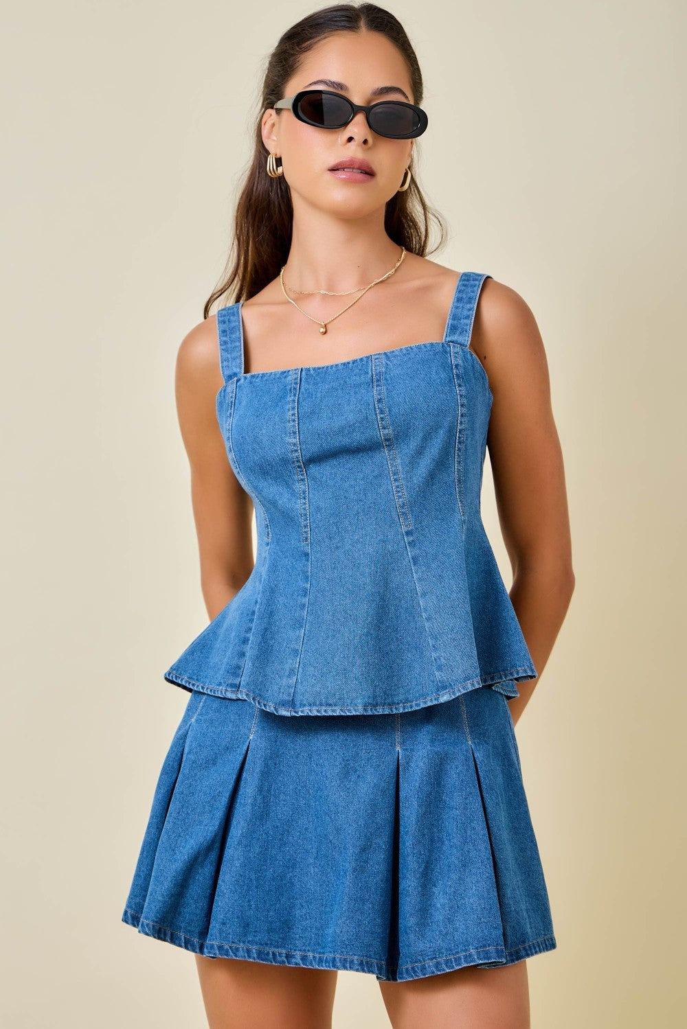 Dasha Denim Set Top