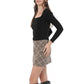 GOSSIP GIRL PLAID MINI SKIRT