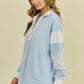 Lucy Blue Floral Sweatshirt