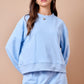Dawn Mockneck Set Skort Blue