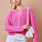 Desiree Pink Cardigan