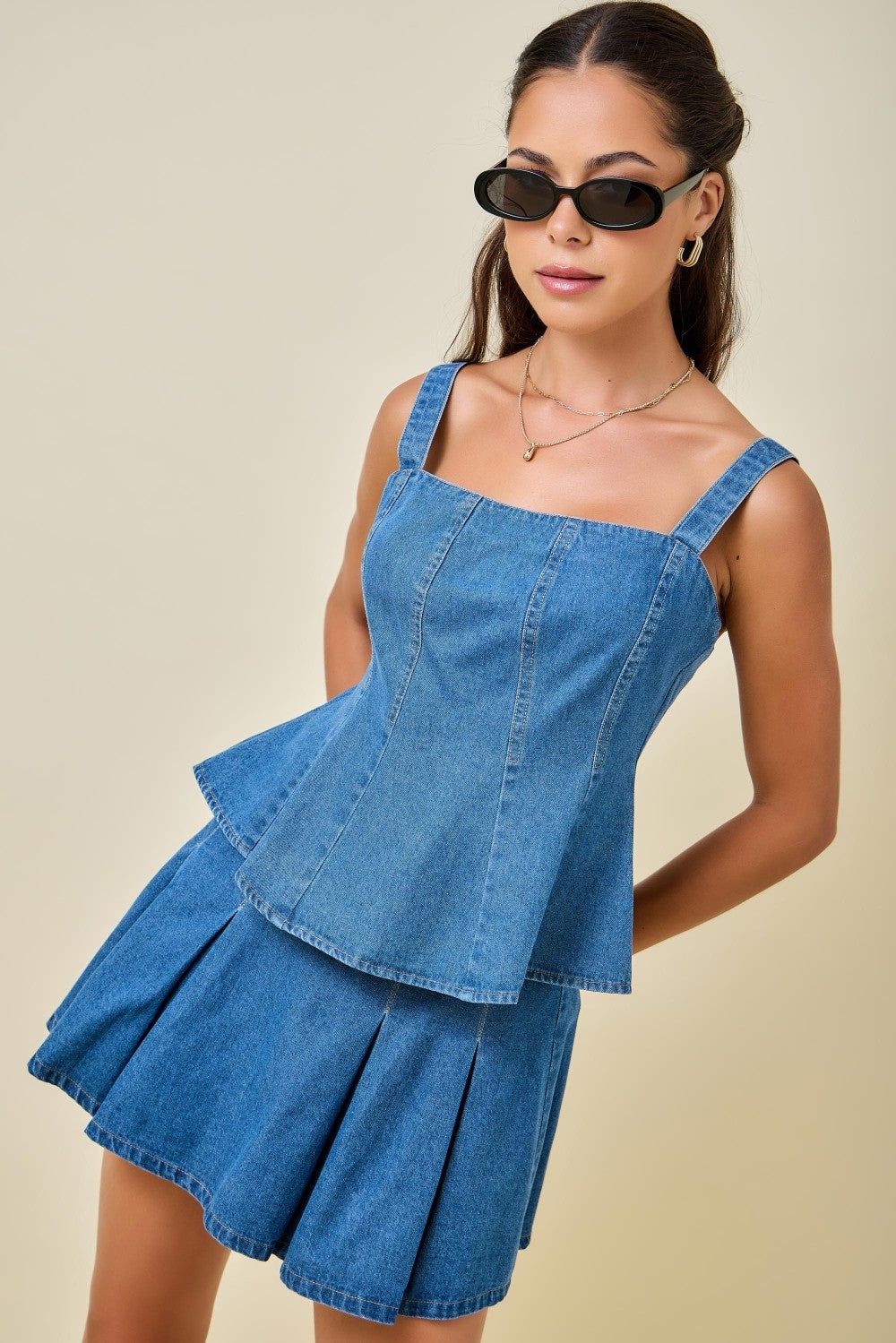 Dasha Denim Set Top