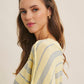 Izzy Lemon and Blue Top