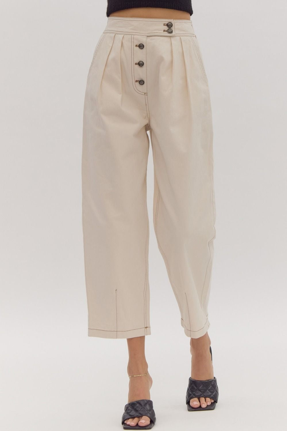 Ellie ecru pants