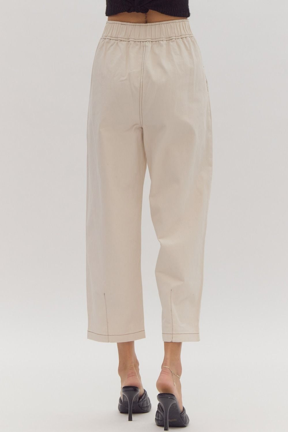 Ellie ecru pants