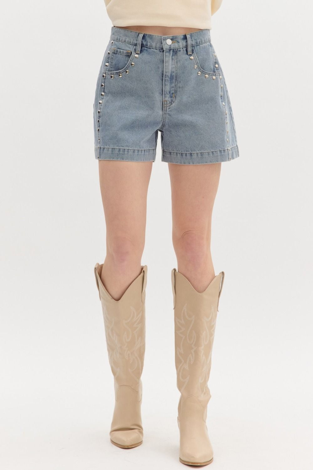 Emily denim shorts