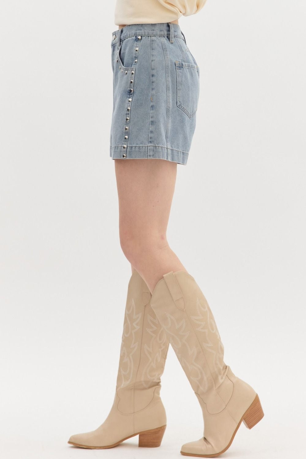 Emily denim shorts