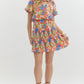 Eliza orange dress