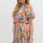 Eliza orange dress