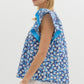 Elizabeth navy pattern top