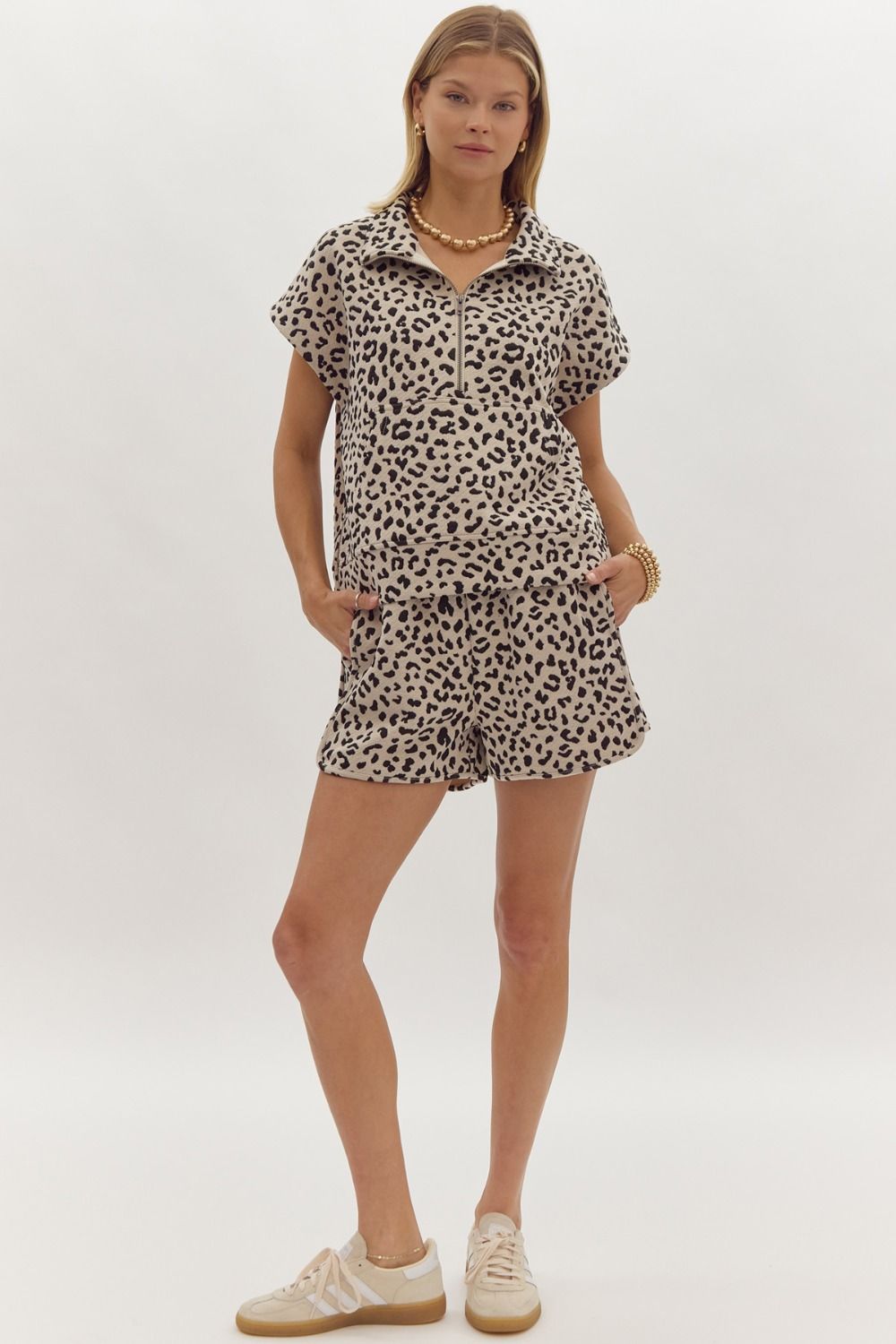 Eden ecru shorts