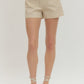 Etta Tan Gingham Shorts