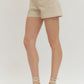 Etta Tan Gingham Shorts