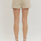 Etta Tan Gingham Shorts