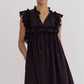 Emery Black Sleeveless Dress
