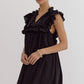 Emery Black Sleeveless Dress