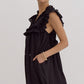 Emery Black Sleeveless Dress