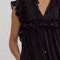 Emery Black Sleeveless Dress