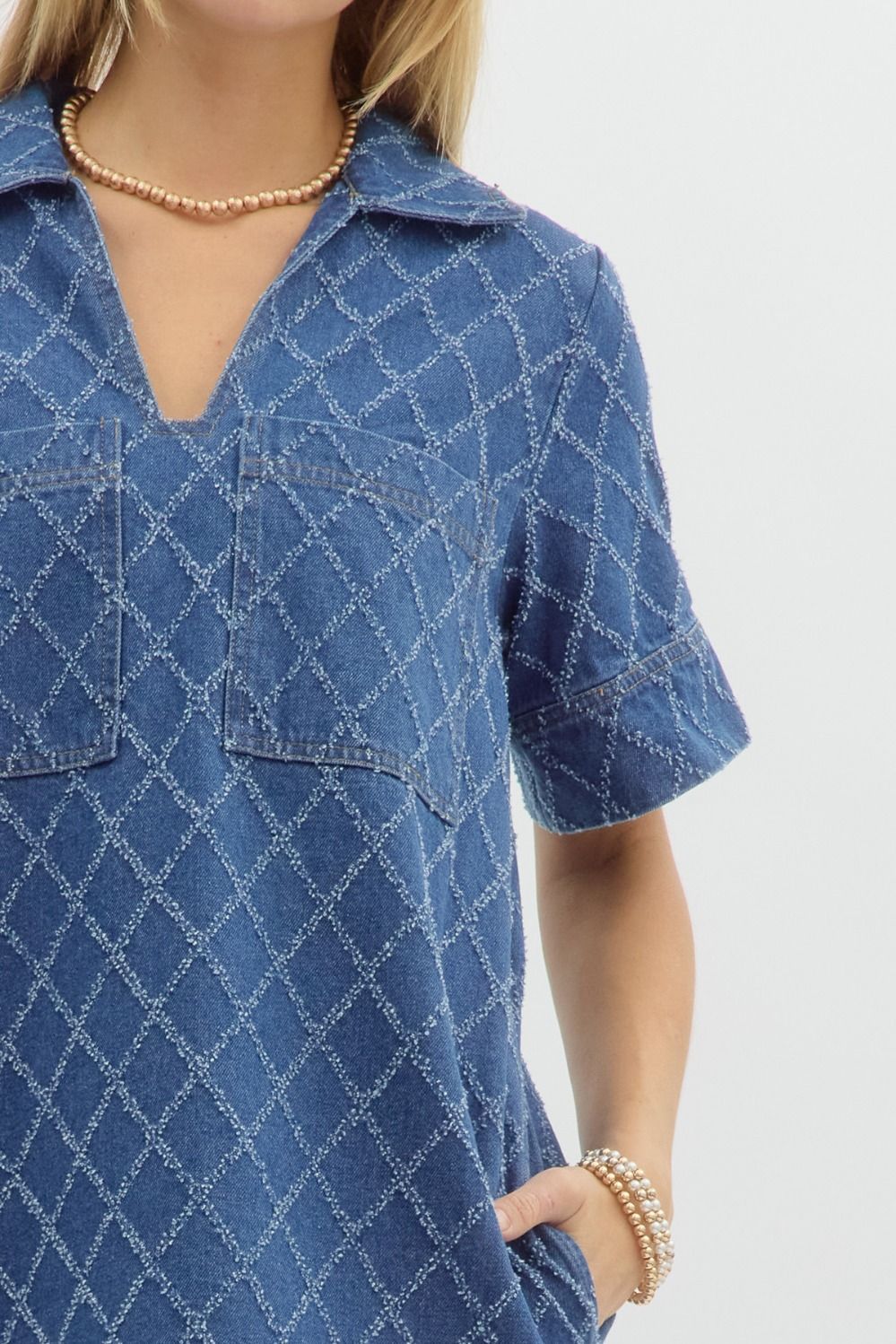 Emma denim dress