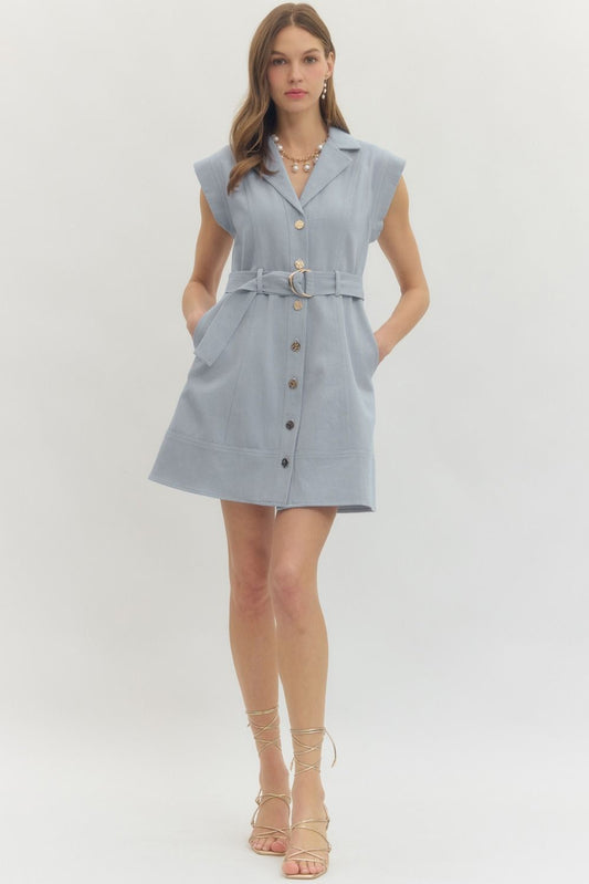 Emily Periwinkle Dress