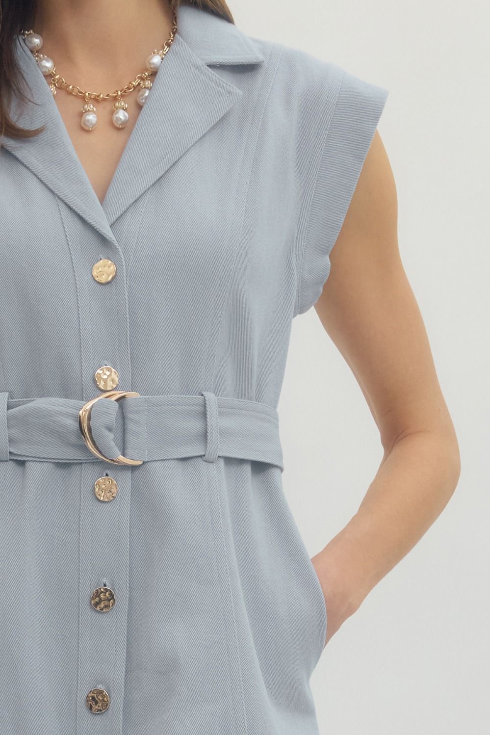 Emily Periwinkle Dress