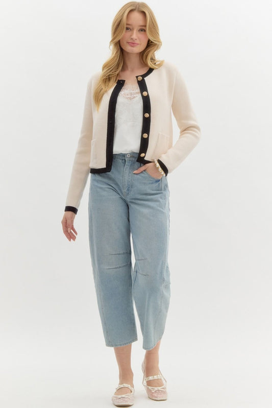 Emily cream top